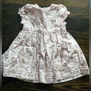 Light Pink Floral Dress- Baby Gap